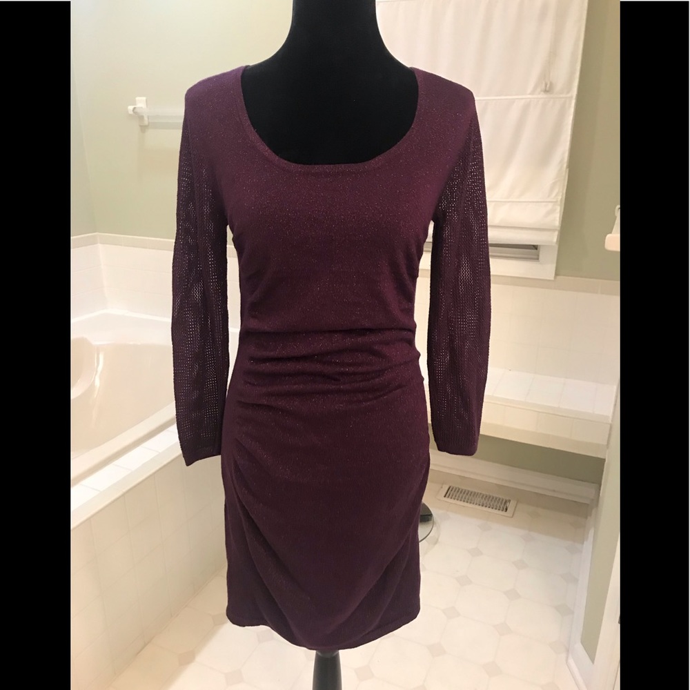 Express dress with ruching